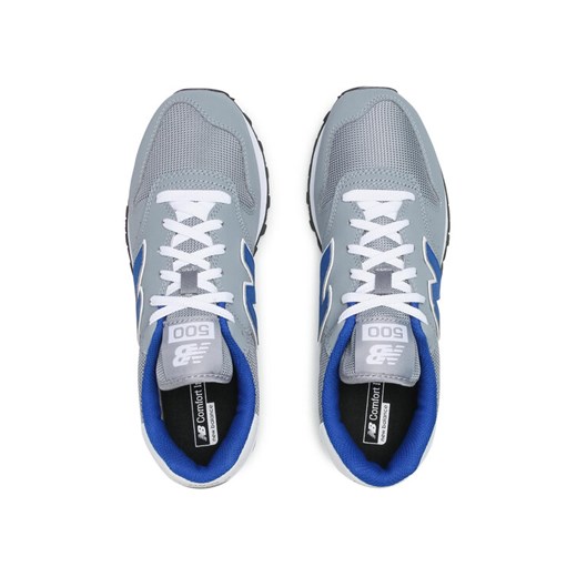 New Balance Sneakersy GM500TRS Szary New Balance 41_5 okazyjna cena MODIVO