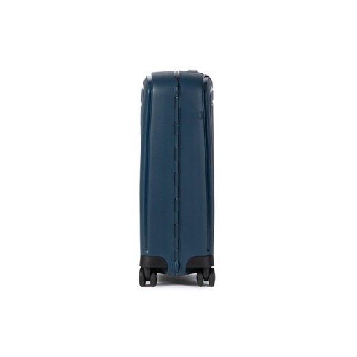 Samsonite Mała Twarda Walizka S'cure Eco 128014-1598-1BEU Granatowy Samsonite 00 wyprzedaż MODIVO