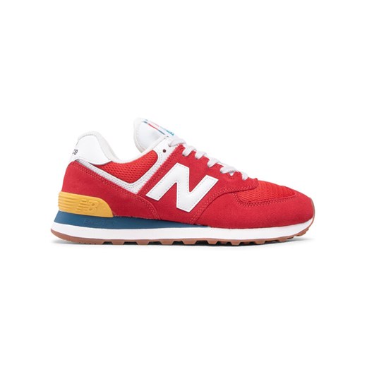 New Balance Sneakersy ML574HA2 Czerwony New Balance 40 MODIVO okazja