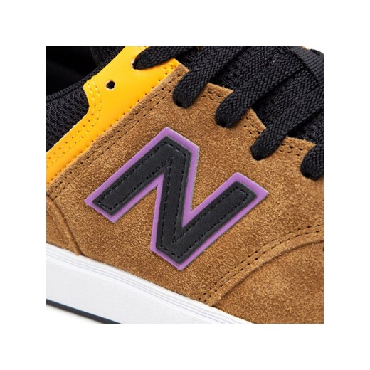 New Balance Sneakersy AM574SEK Brązowy New Balance 42 wyprzedaż MODIVO