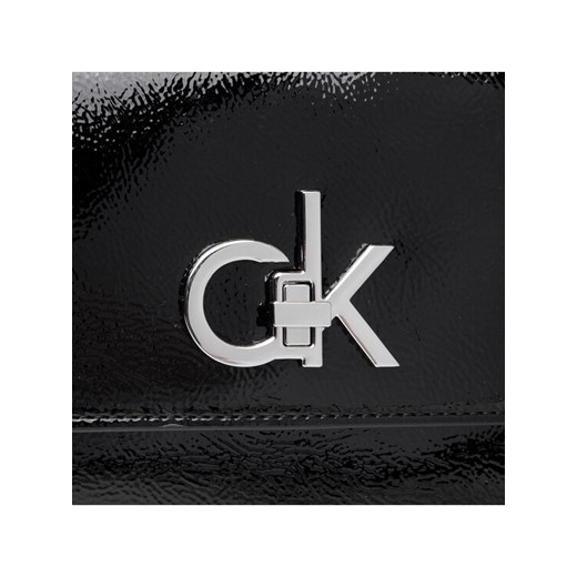 Calvin Klein Torebka Ew Conv Xbody Patent K60K608317 Czarny Calvin Klein 00 okazyjna cena MODIVO