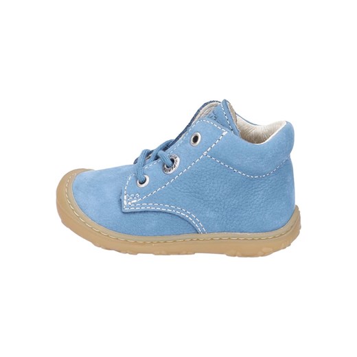 Skórzane buty w kolorze błękitnym do nauki chodzenia Pepino 26 okazja Limango Polska