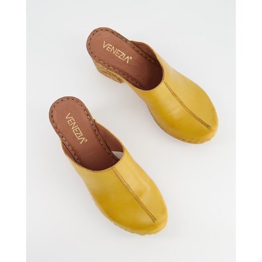 VENEZIA żółte klapki damskie - 6203624 ALF KAYA Venezia 36 Venezia