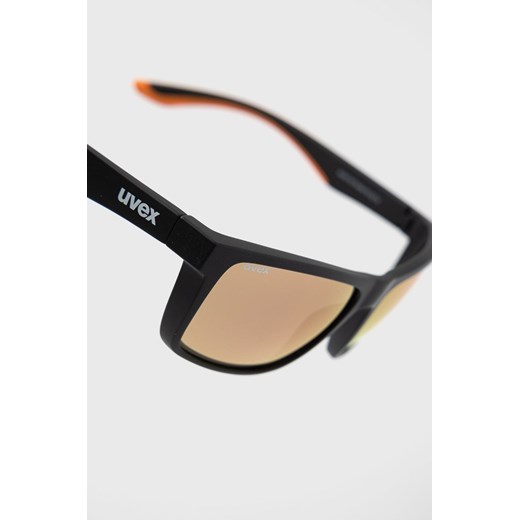 Uvex okulary przeciwsłoneczne kolor czarny Uvex ONE ANSWEAR.com