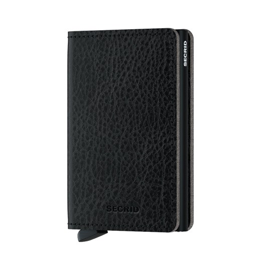 Secrid Portfel skórzany kolor czarny SVg.Black.Black-BLACK ze sklepu ANSWEAR.com w kategorii Portfele damskie - zdjęcie 136659600