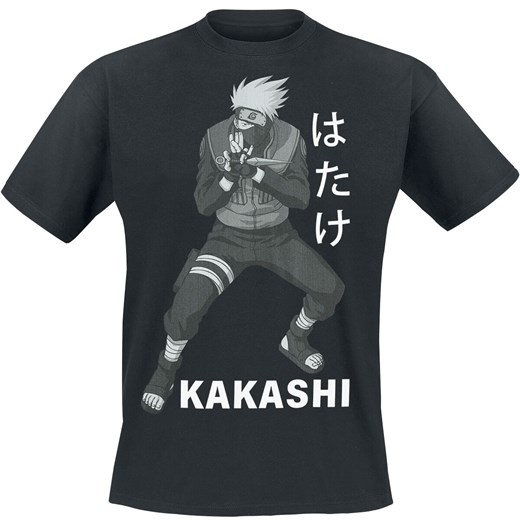 Naruto - Kakashi - T-Shirt - czarny S EMP