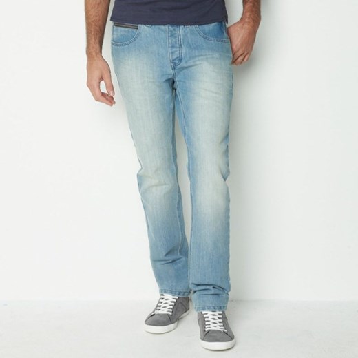 Dżinsy, prosty krój la-redoute-pl zielony jeans