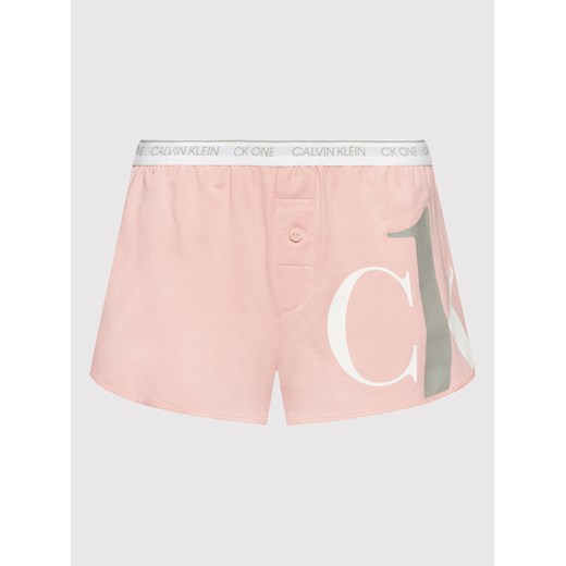 Calvin Klein Underwear Piżama 000QS6443E Różowy Calvin Klein Underwear L wyprzedaż MODIVO