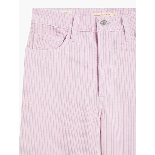 Spodnie sztruksowe - Mom fit - w kolorze jasnoróżowym W28/L27 Limango Polska promocyjna cena
