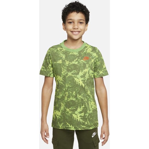 T-shirt dla dużych dzieci (chłopców) Nike Sportswear - Zieleń Nike XL Nike poland