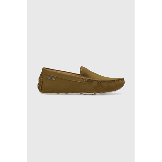 Mexx mokasyny zamszowe Moccassin Gabe męskie kolor zielony Mexx 41 ANSWEAR.com