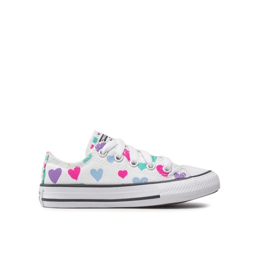 Converse Trampki Ctas Ox 671609C Biały Converse 29 okazja MODIVO