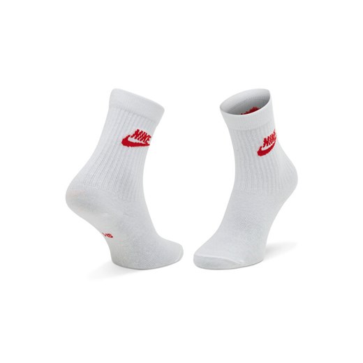 Nike Zestaw 3 par wysokich skarpet unisex SK0109-911 Biały Nike 46_50 MODIVO