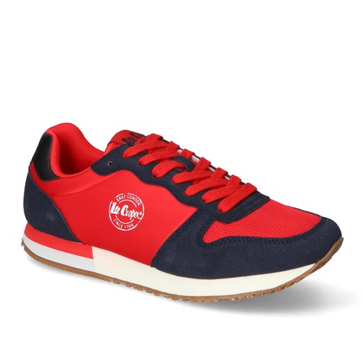 Sneakersy Lee Cooper LCW-22-31-0854M Czerwone ze sklepu Arturo-obuwie w kategorii Buty sportowe męskie - zdjęcie 136741044