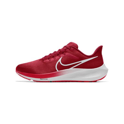 Męskie buty do biegania po asfalcie Nike Air Zoom Pegasus 39 By You - Czerwony Nike 45 Nike poland