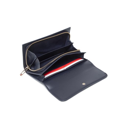 Tommy Hilfiger Duży Portfel Damski Th Element Lrg Flap Wallet Crop AW0AW11622 Tommy Hilfiger 00 MODIVO