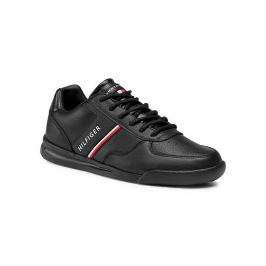 Tommy Hilfiger Sneakersy Lightweight Leather Mix Sneaker FM0FM02988 Czarny Tommy Hilfiger 41 MODIVO okazyjna cena