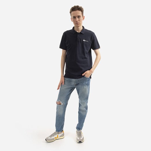 Koszulka męska Alpha Industries Basic Polo Sl 106600 07 Alpha Industries L sneakerstudio.pl