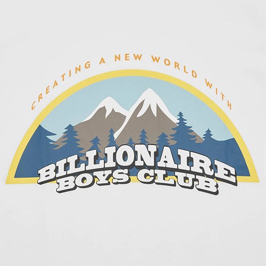 Koszulka męska Billionaire Boys Club National Park T-shirt B22111 WHITE Billionaire Boys Club L sneakerstudio.pl