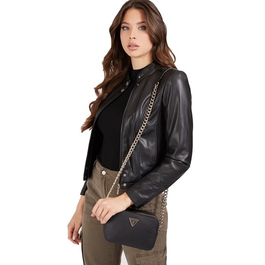 GUESS TOREBKA DAMSKA NOELLE CROSSBODY CAMERA BLACK VG787914 BLA Guess UNI messimo promocja