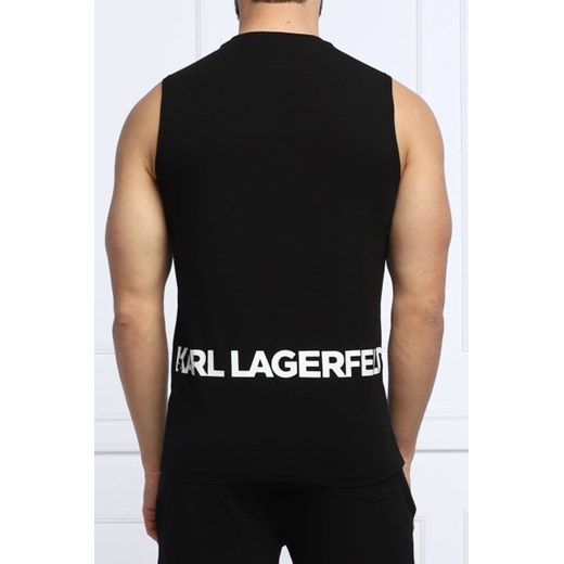 Karl Lagerfeld Tank top | Regular Fit Karl Lagerfeld M okazyjna cena Gomez Fashion Store