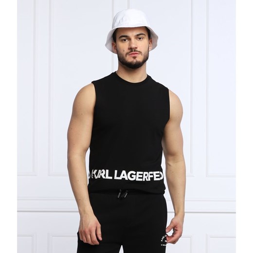 Karl Lagerfeld Tank top | Regular Fit Karl Lagerfeld S promocyjna cena Gomez Fashion Store