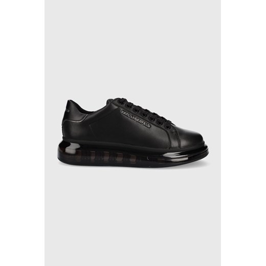 Karl Lagerfeld sneakersy skórzane KAPRI KUSHION KL52625.00X kolor czarny ze sklepu ANSWEAR.com w kategorii Buty sportowe męskie - zdjęcie 136804603