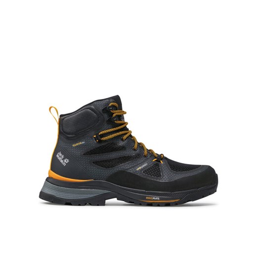 Jack Wolfskin Trekkingi Force Striker Texapore Mid M 4038821 Czarny Jack Wolfskin 45 MODIVO wyprzedaż