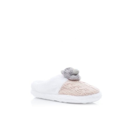 Me To You Pink Cable Knit Slippers  newlook bialy mat