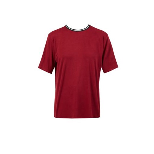 Cameo Rose Red Ribbed Neck T-Shirt  newlook czerwony t-shirty