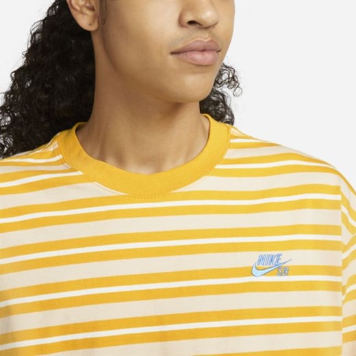 T-shirt w paski do skateboardingu Nike SB - Żółć Nike M Nike poland