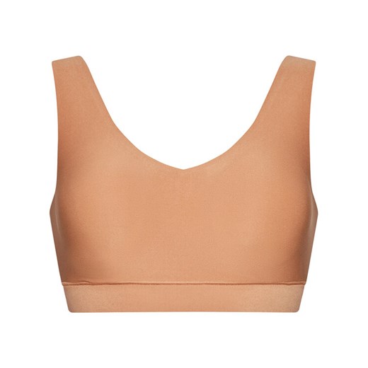 Chantelle Biustonosz top Soft Stretch C16A10 Beżowy Chantelle XS_S wyprzedaż MODIVO