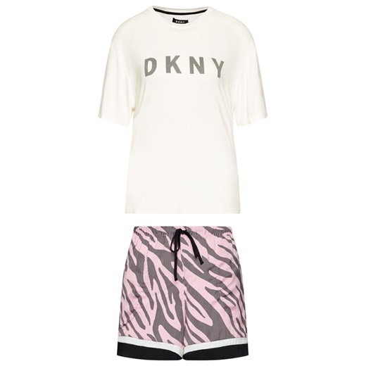 DKNY Piżama YI2522415 Kolorowy XS promocyjna cena MODIVO