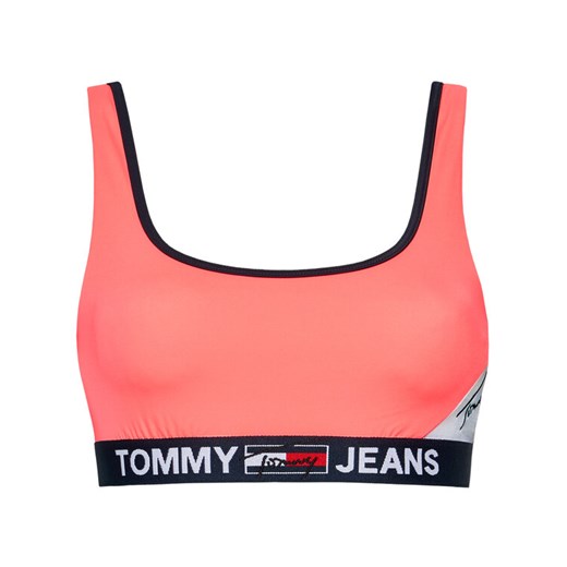 Tommy Jeans Góra od bikini UW0UW02940 Różowy Tommy Jeans M okazyjna cena MODIVO