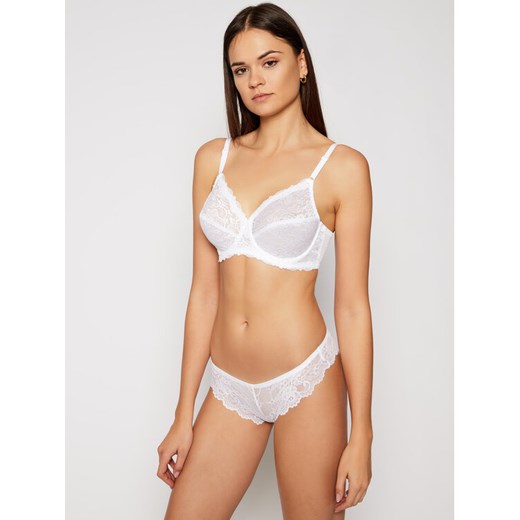 Triumph Figi brazylijskie Tempting Lace 10182559 Biały Triumph XS MODIVO