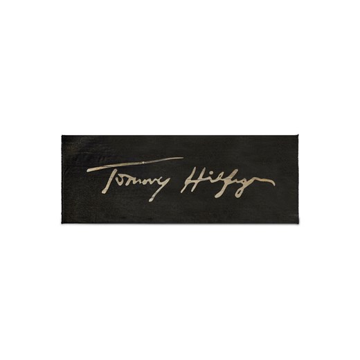 Tommy Hilfiger Szal Signature AW0AW11005 Czarny Tommy Hilfiger 00 okazja MODIVO