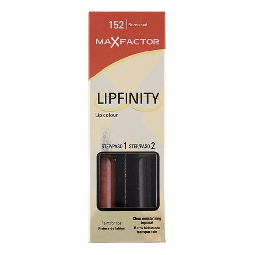 Max Factor Lipfinity Lip Colour Długotrwała Pomadka 152 Burnished cocolita-pl zielony długie