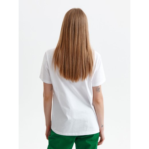 Luźny t-shirt damski z kwiatowym motywem Top Secret 34 Top Secret