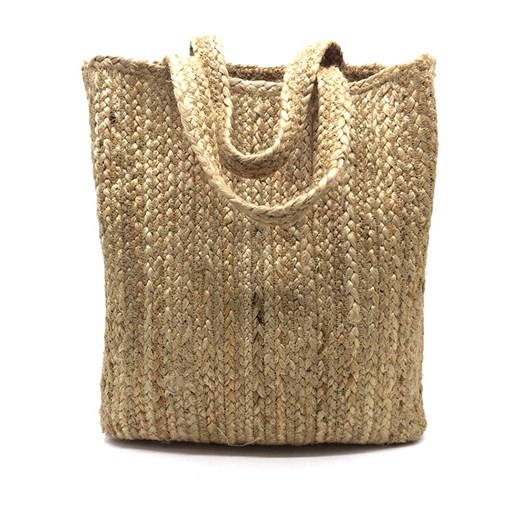 Shopper bag w kolorze złotym - 34 x 43 cm Inka Brand onesize okazja Limango Polska