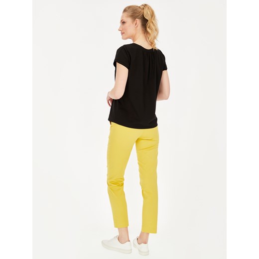 Żółte spodnie damskie Potis & Verso Roxi Potis & Verso 36 Eye For Fashion