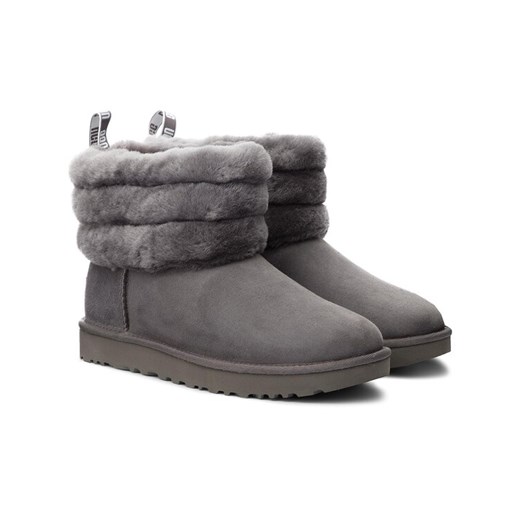 Ugg Buty W Fluff Mini 1098533 Szary 39 okazja MODIVO