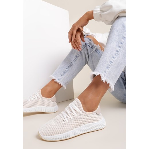 Beżowe Buty Sportowe Encourage Renee 36 okazyjna cena renee.pl