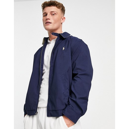 Polo Ralph Lauren – Granatowa kurtka Harrington-Granatowy Polo Ralph Lauren L Asos Poland