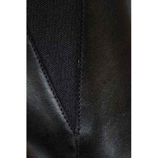 Botki 7MIL 607-2324-SR01 "Black" be-jeans czarny gładkie