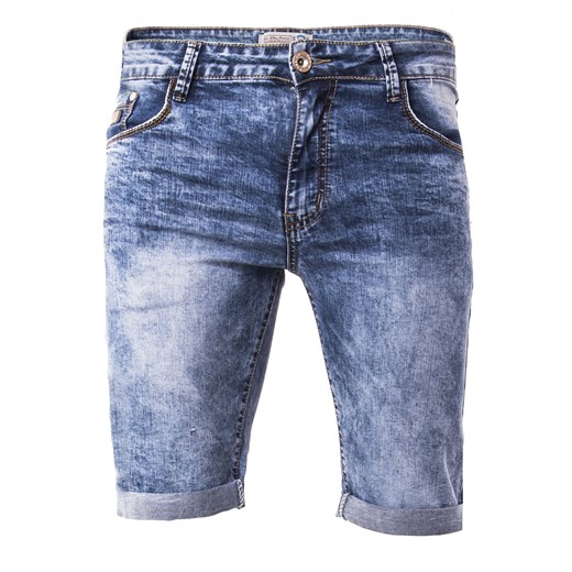 Spodenki męskie 5210 jeansowe ze sklepu Risardi w kategorii Spodenki męskie - zdjęcie 137066170