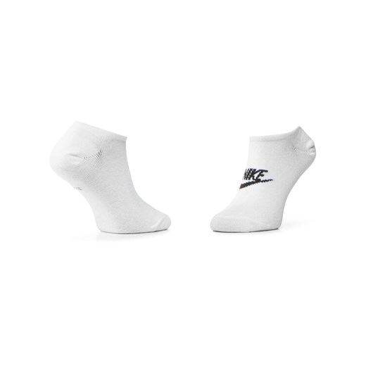 Nike Zestaw 3 par niskich skarpet unisex SK0111 911 Biały Nike 46_50 MODIVO