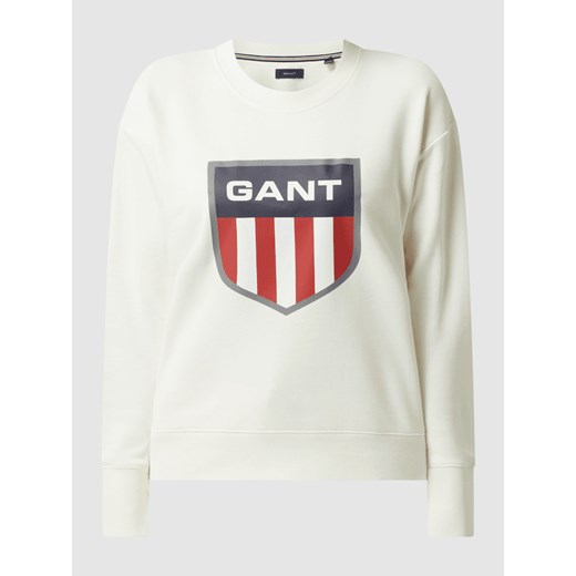 Bluza z logo Gant M okazyjna cena Peek&Cloppenburg 