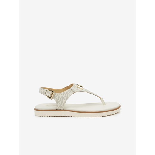 Michael Kors Jilly Flat Sandały Biały Michael Kors 37 BIBLOO