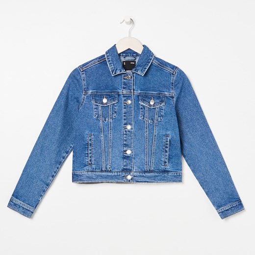 Sinsay - Kurtka jeansowa - Niebieski Sinsay M Sinsay