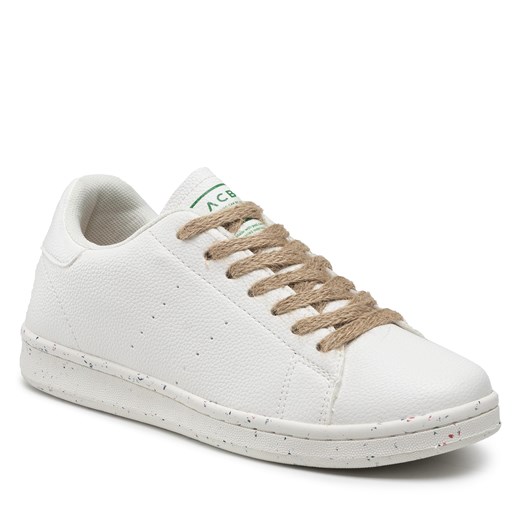 Sneakersy ACBC - Timeless SHTLECO White/Green Detail 38 eobuwie.pl